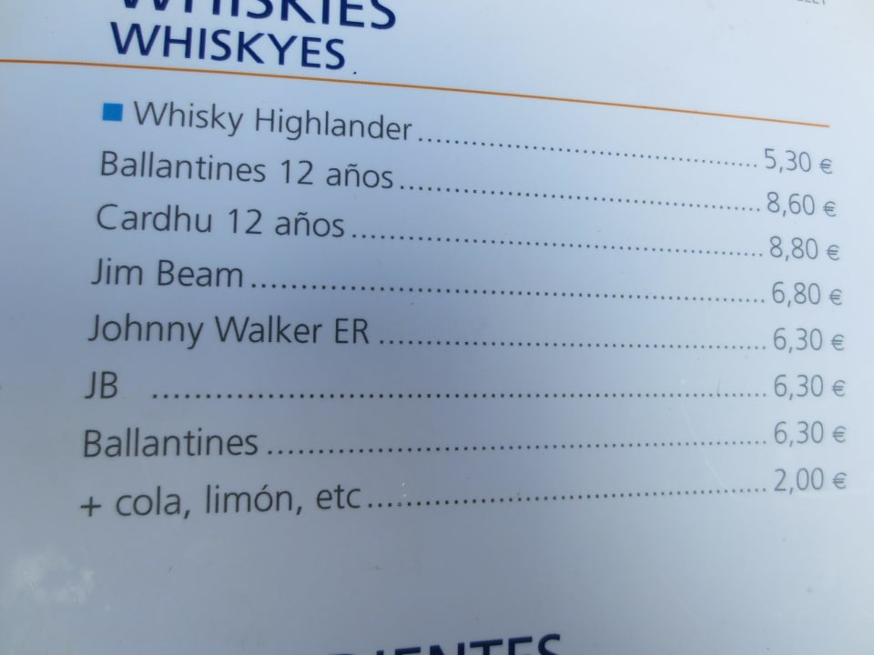 Poolbar nur blau war ALL IN Hotel Pabisa Chico