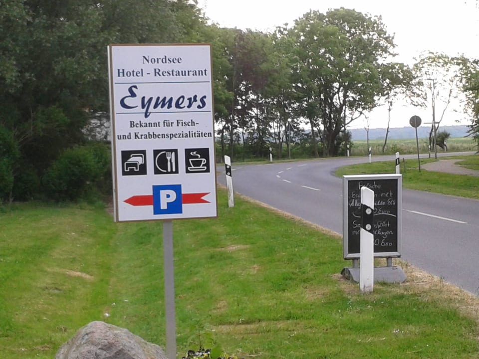 Einfahrt Hotel Eymers