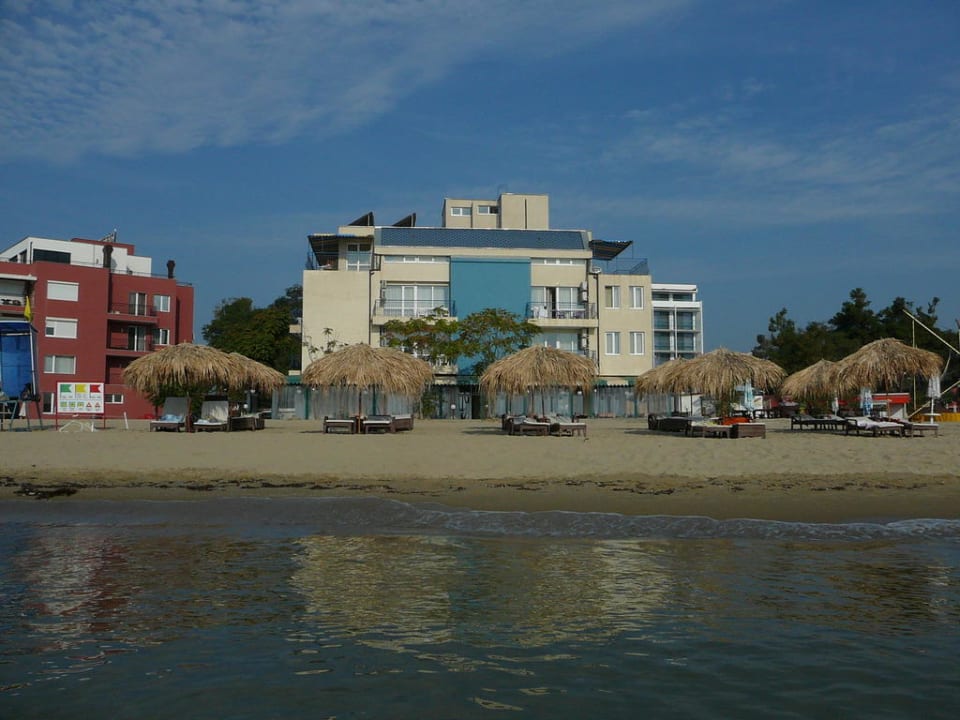 Hotel Star - Strandseite aus dem Meer Hotel Star