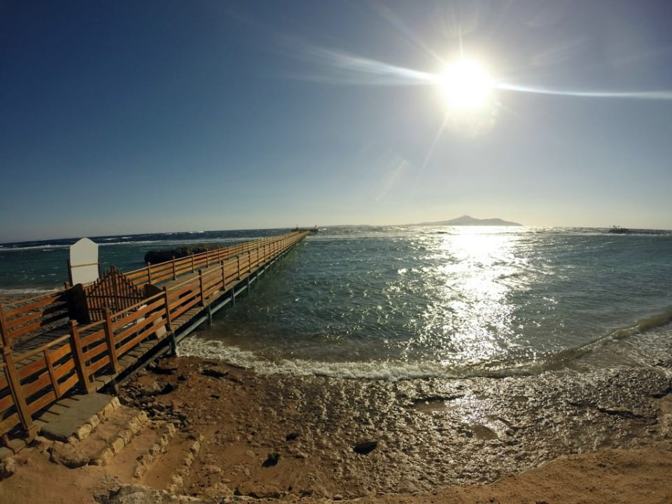 Steg zum Riff Cleopatra Luxury Resort - Sharm El Sheikh