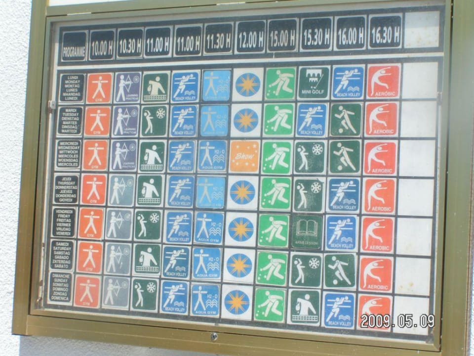 Sport und Animationsprogramm Hotel El Mouradi Djerba Menzel