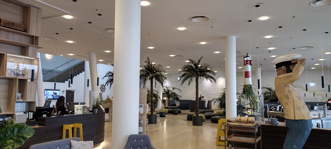 Lobby JUFA Hotel Hamburg HafenCity