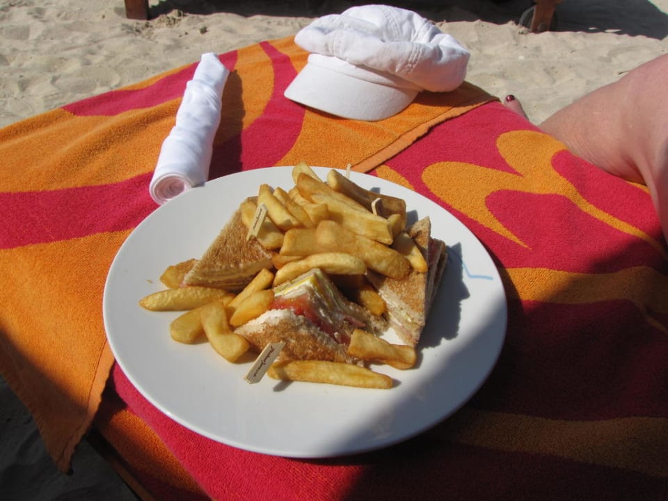 Al Qasr Club Sandwich, einfach gut Jumeirah Al Qasr