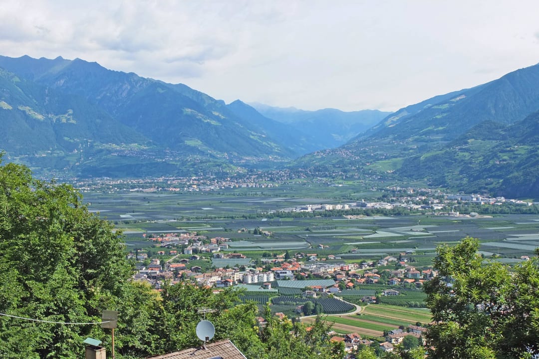 Aussicht vom Balkon Residence Georgenhöhe