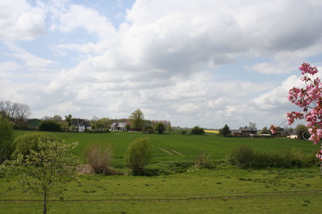 Ausblick in die Landschaft Angeln Janbeck's FAIRhaus