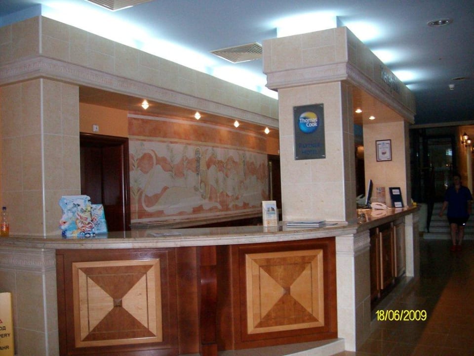 Die Rezeption Sentido Bellevue Beach