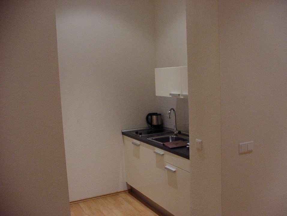 Küche Aparthotel am Zwinger