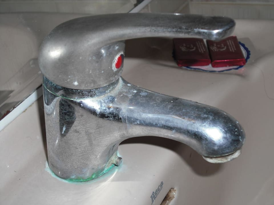 Versiffter Wasserhahn Bei Juan Playa Blanca