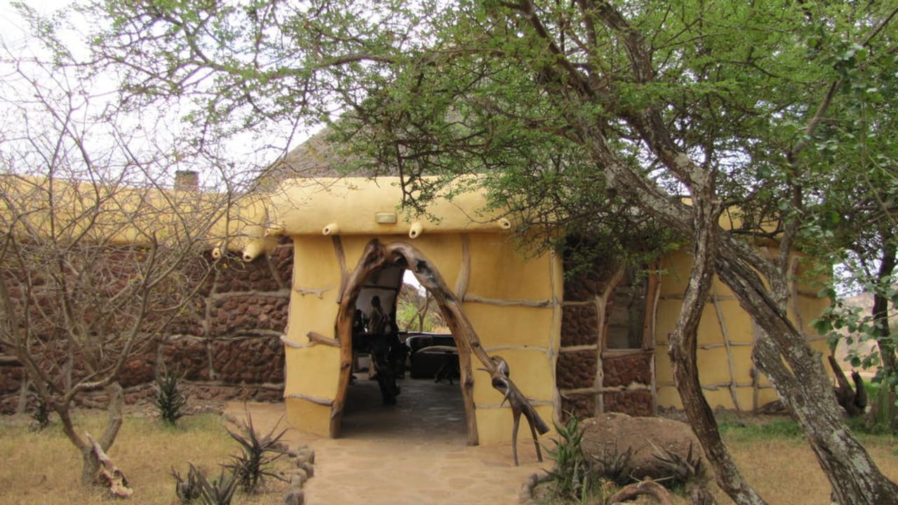 Eingang Lobby Satao Elerai Camp