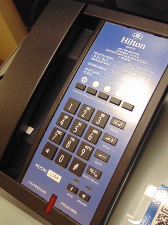 Zimmer Hotel Hilton Bogota