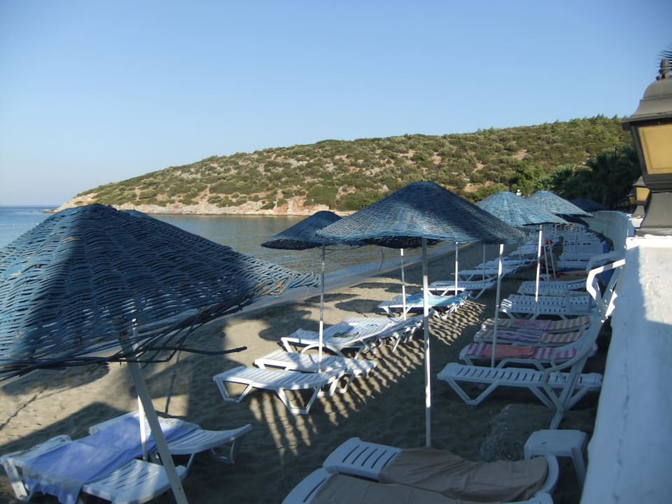 Schmal aber schön: der Strand Tusan Beach Resort