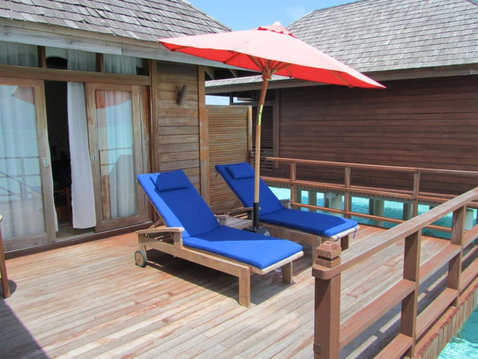 Unsere Sonnenliegen Sun Siyam Olhuveli