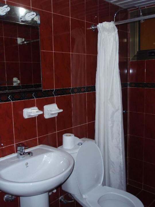 Badezimmer im Los Helechos Hotel Los Helechos