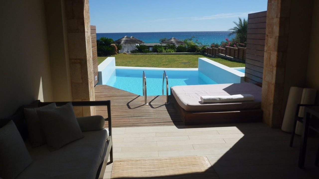 Ausblick Zimmer 912 Aquagrand Artistic Luxury Beach Resort - Adults only