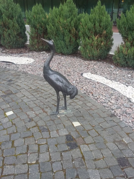 The front side of the hotel Grand Spa Lietuva - Hotel Lietuva