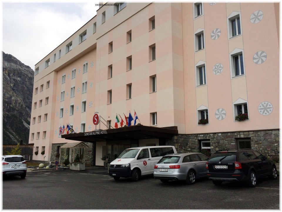 Aussen ansicht vom hotel Sunstar Hotel Arosa
