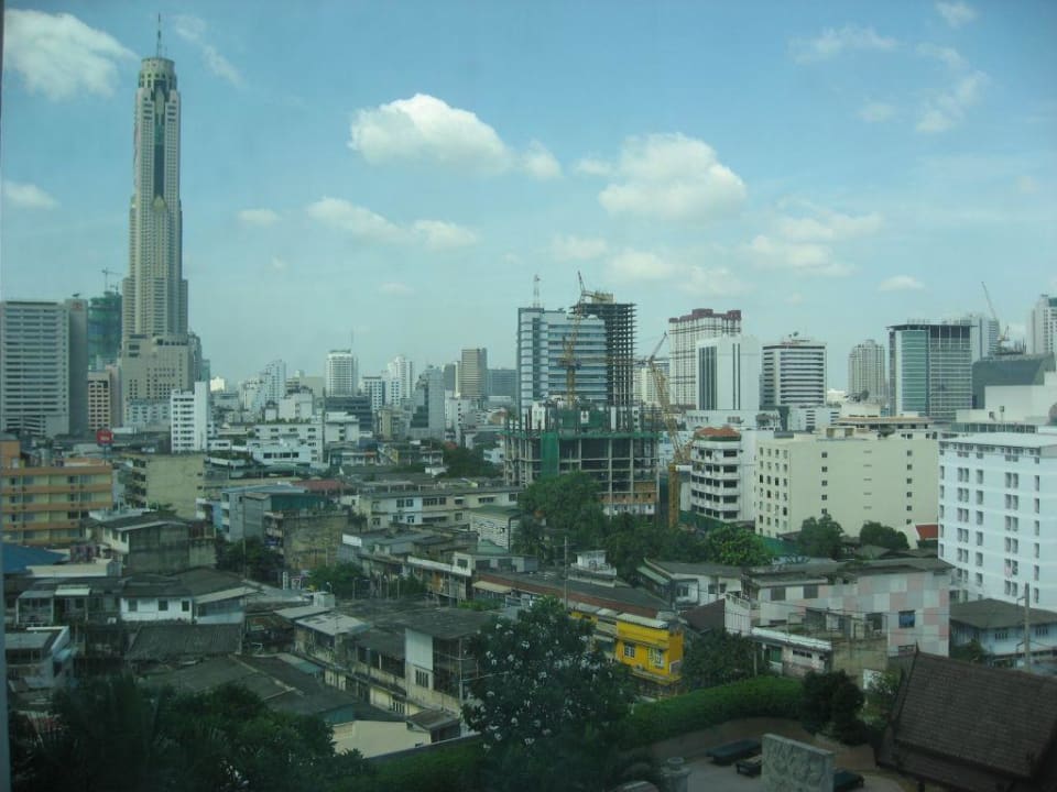 Aussicht über Bangkok Mit Hotel Century Park Bangkok