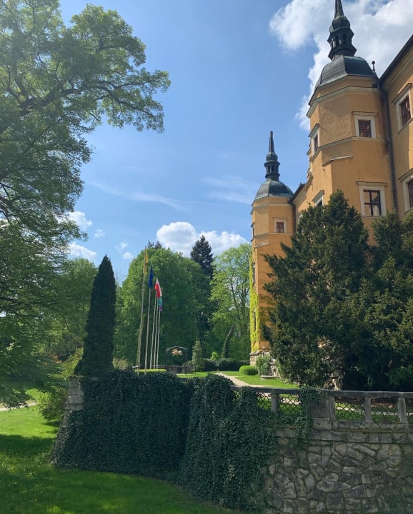 Außenansicht Hotel Zamek Kliczków