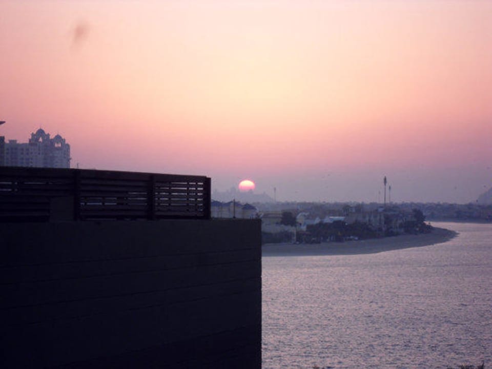 Sonnenuntergang über dem Atlantis Rixos The Palm Hotel & Suites
