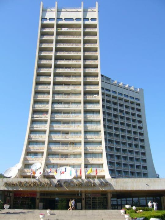 Außenansicht Hotel Dobrudja / Dobrudscha