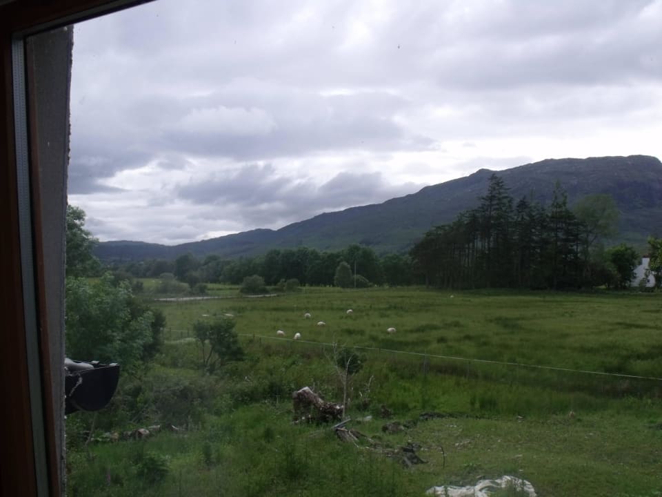 Zimmerausblick The Strathcarron Hotel
