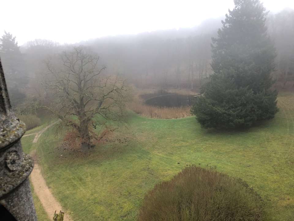 Ausblick Hotel Schloss mit Park Kaarz