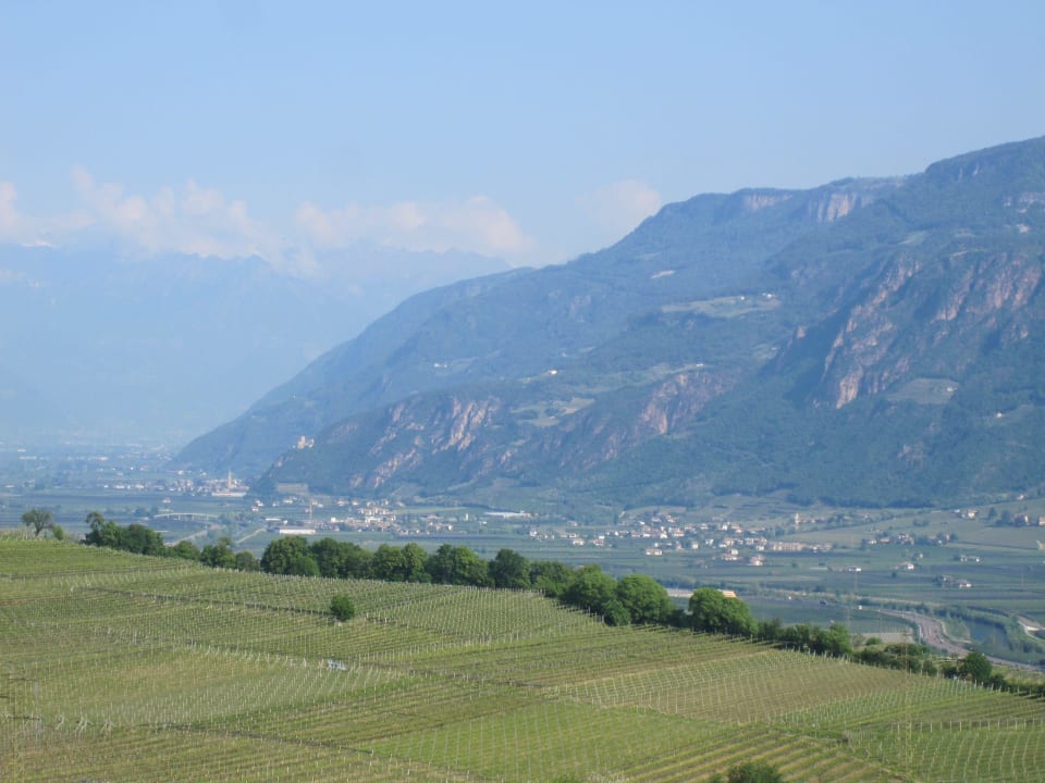 Blick nach Nord-West Hotel Garni Weingut