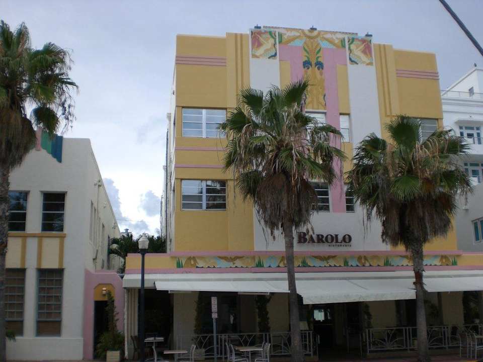 Nebengebäude - hier wird das Frühstück serviert Hotel Ocean Five