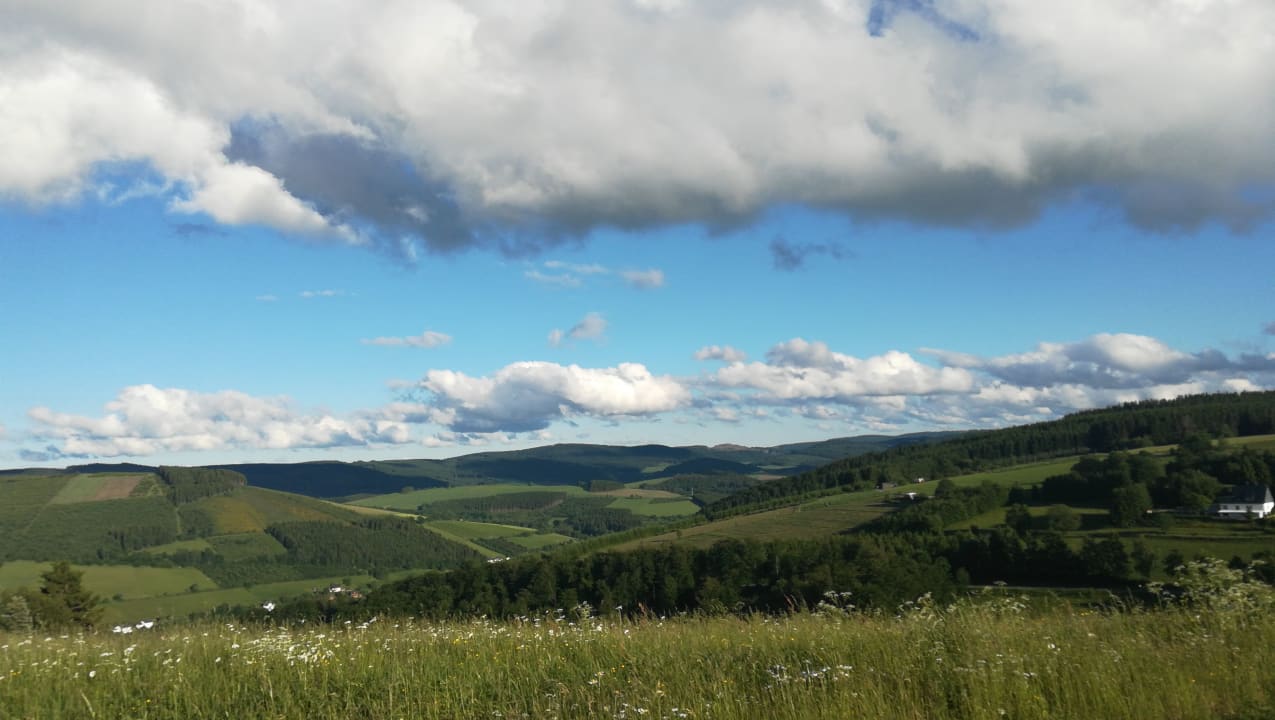Ausblick Ferienwohnung Sauerland Fernblick