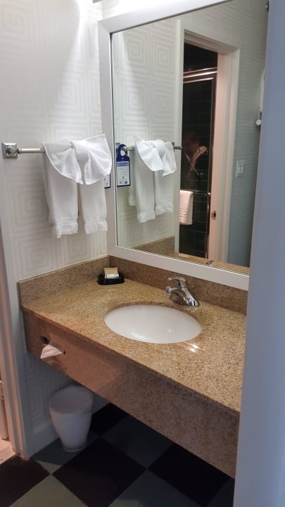 Badezimmer Hotel Americania