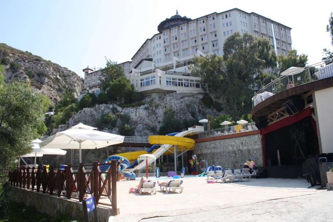 Ansicht vom Kinderpool Ladonia Hotels Adakule