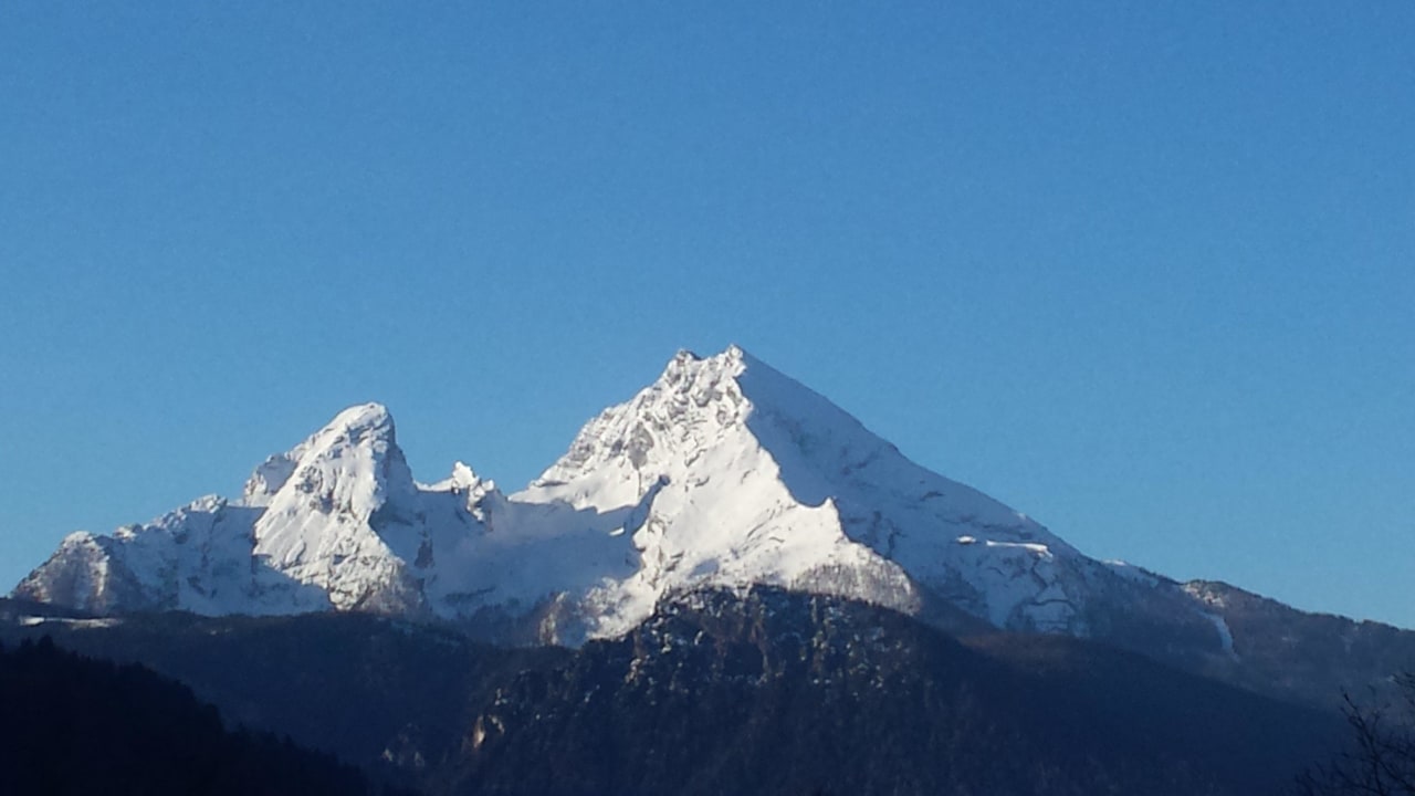Blick auf den Watzmann Alpensport-Hotel Seimler