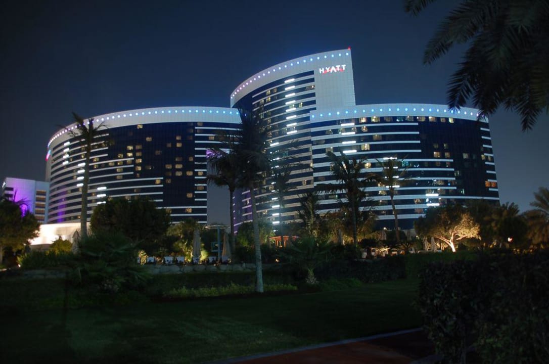Das Hyatt bei Nacht Grand Hyatt Dubai