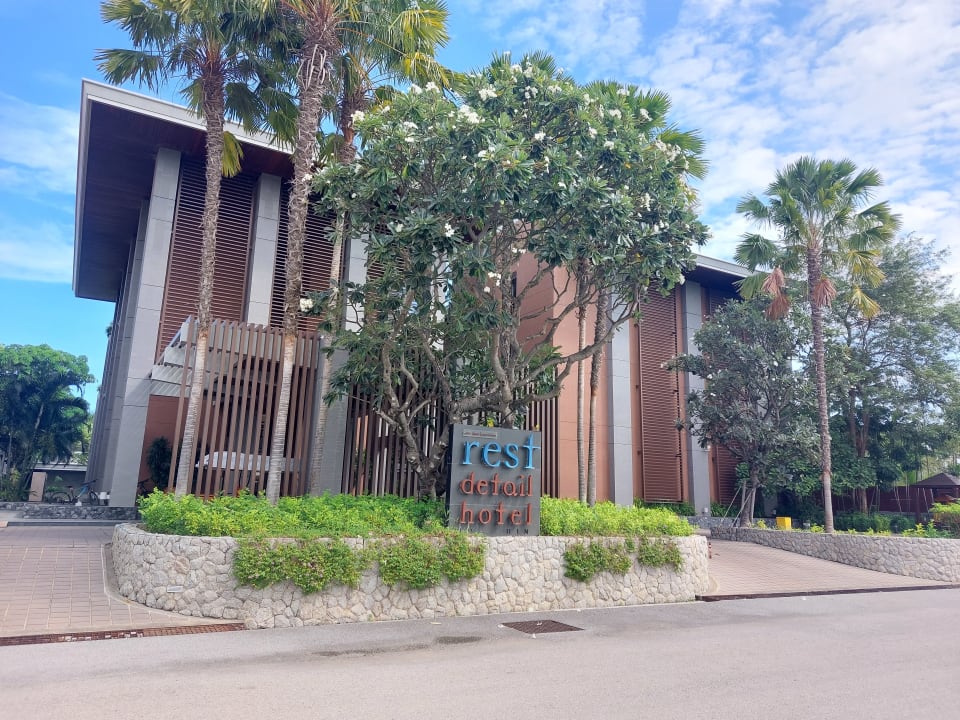 Außenansicht Hotel Rest Detail Hua Hin