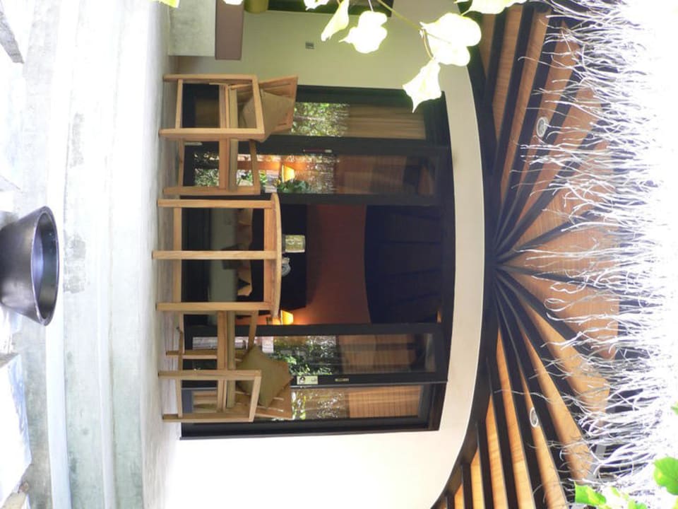 Terrasse Beachvilla Sun Siyam Iru Fushi