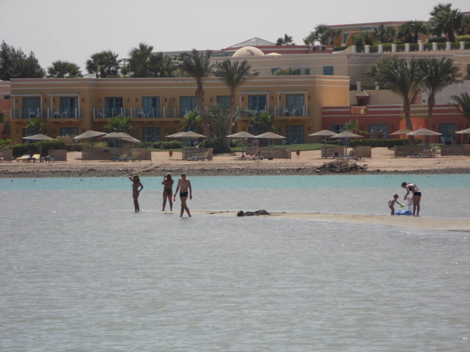 Playing 100m inside the sea Panorama Bungalows Resort El Gouna