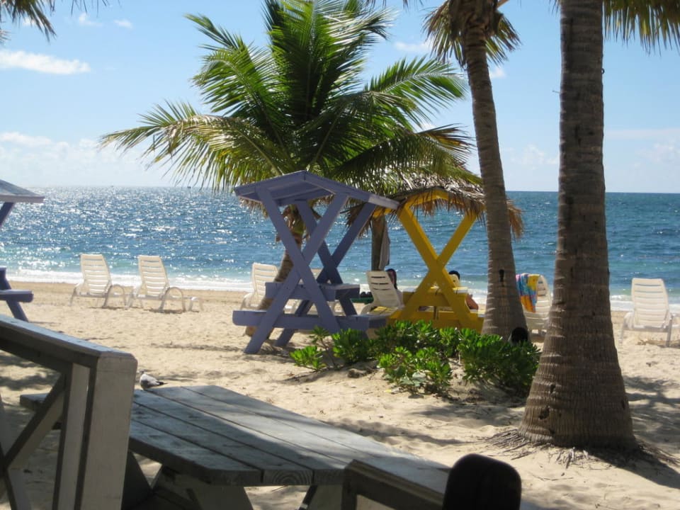 Blick vom Restaurant Flamingo Bay Hotel & Marina