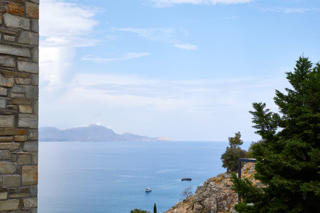 Ausblick Lindos Blu, Luxury Hotel & Suites - Adults only