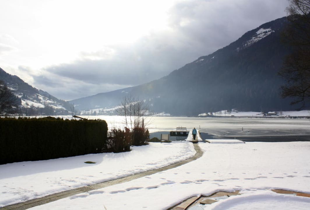 Blick auf den See Familien -Sportresort Brennseehof