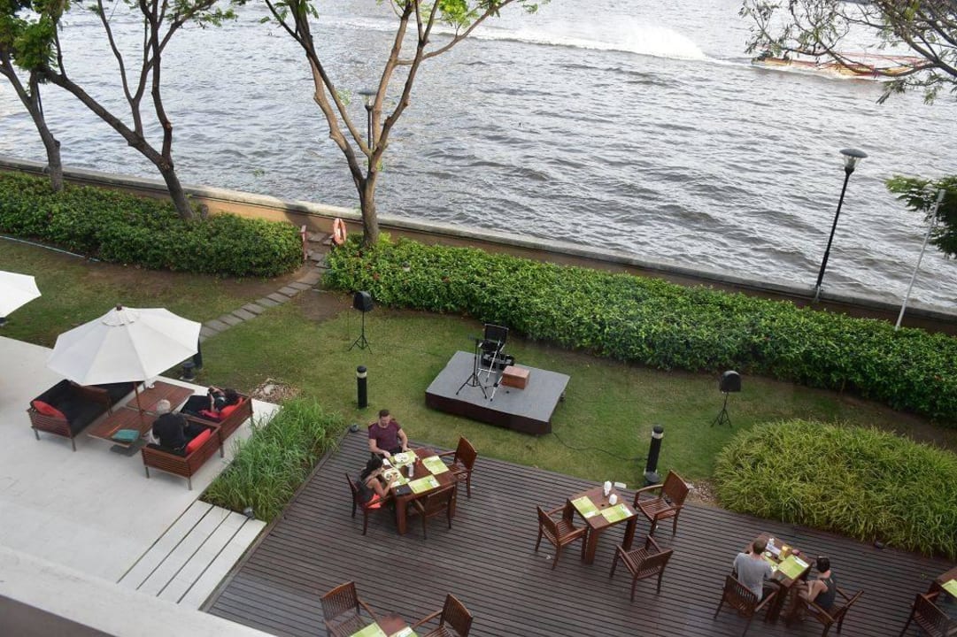 Ausblick vom Zimmer ibis Hotel Bangkok Riverside