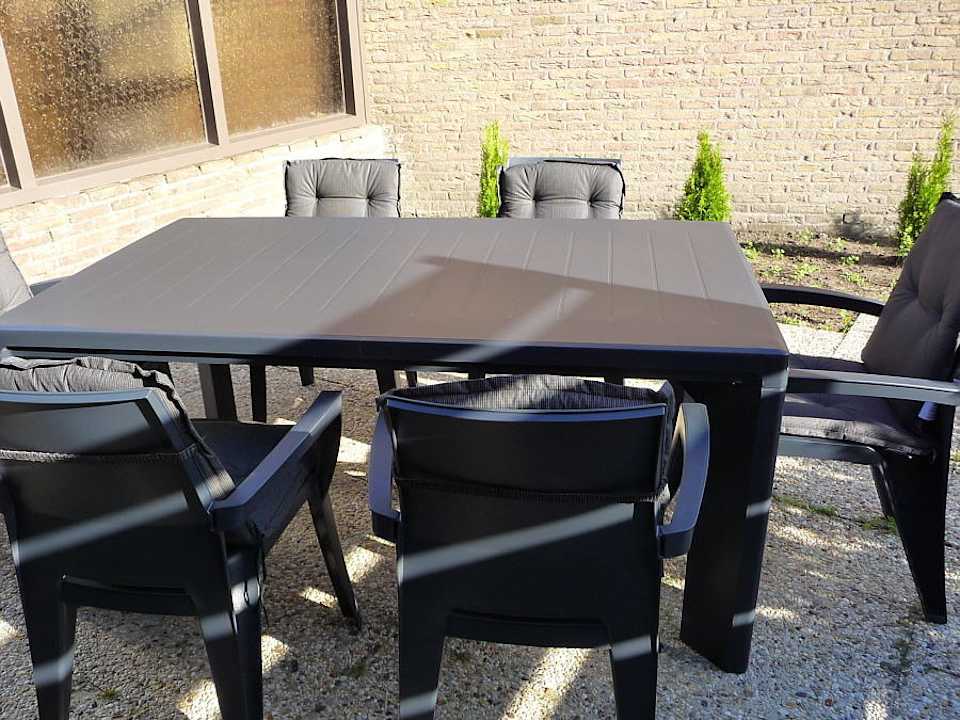 Terrasse Ferienhaus Lijsterbes