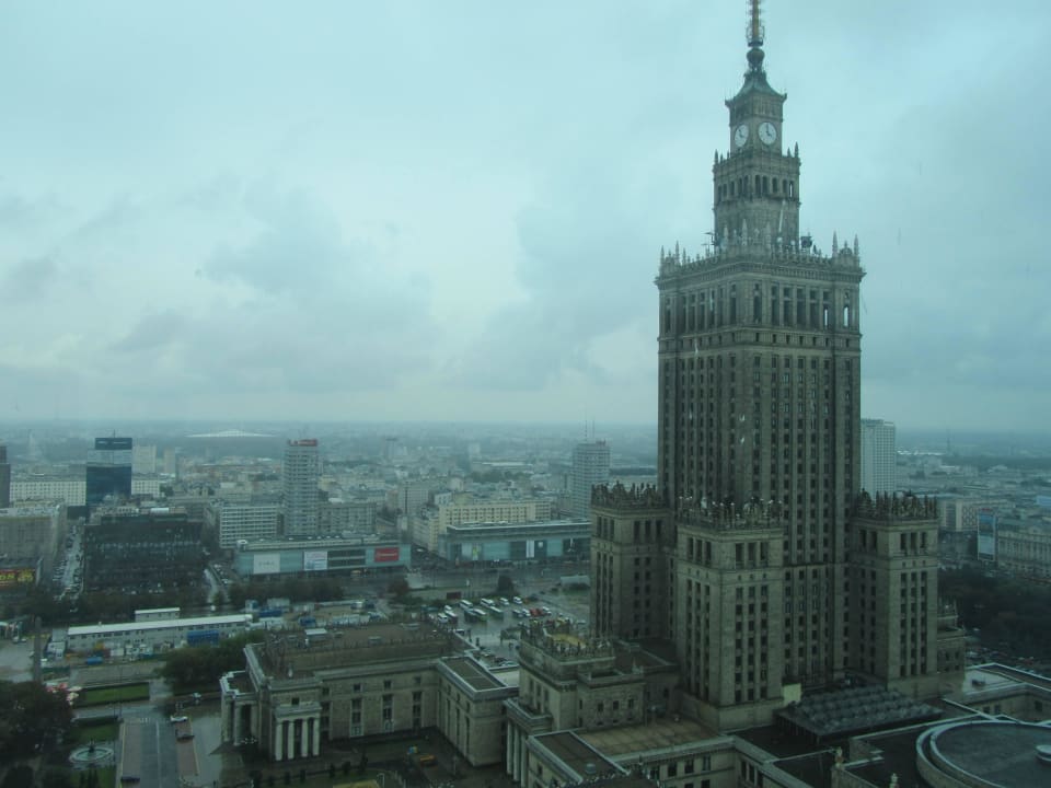 View from my room InterContinental Warszawa