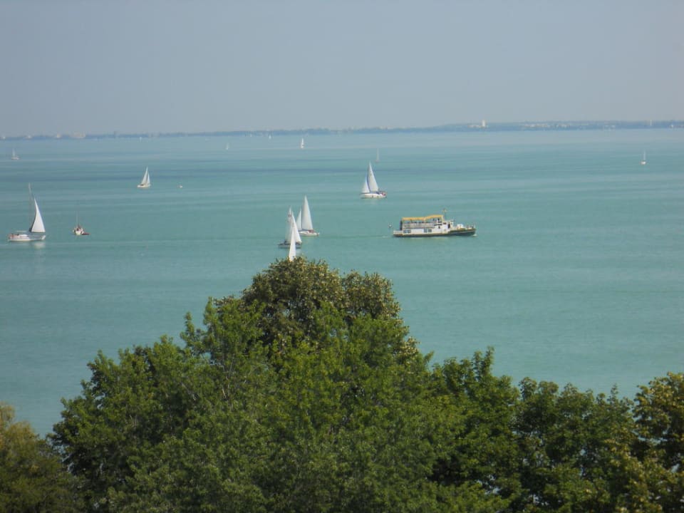Von unserem Zimmer aus  Danubius Hotel Marina