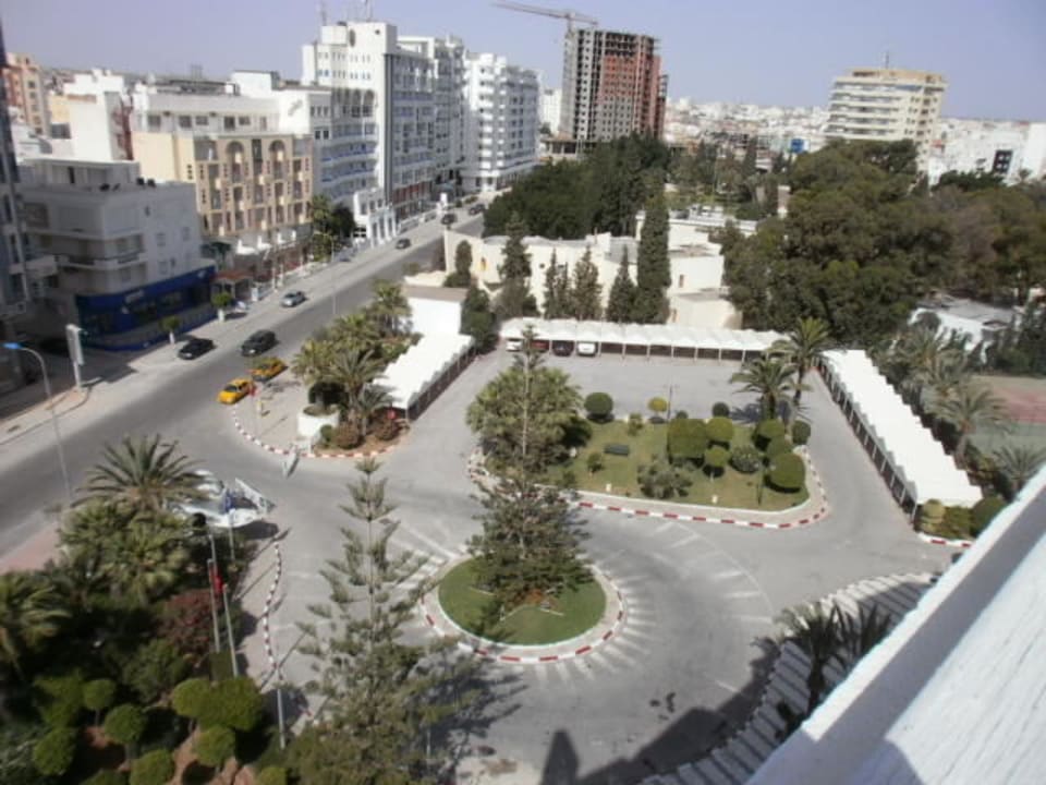 Ausblick vom Balkon Hotel Tej Marhaba