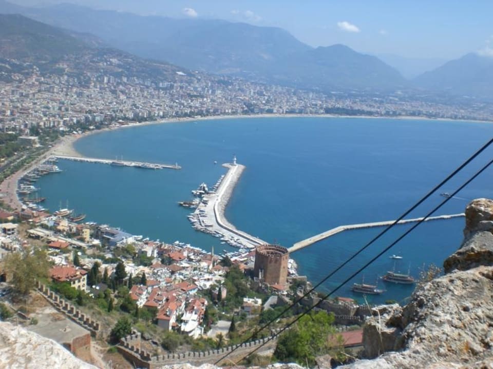 Widok z góry Eftalia Downtown Hotel