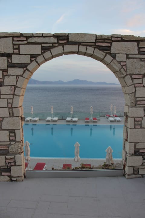 Überall gibt es niedliche Plätzchen  Dimitra Beach Hotel & Suites