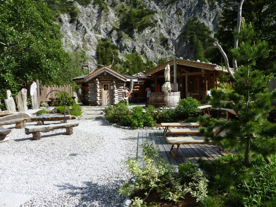 Freiluftsaune Gramai Alm alpengenuss & natur spa