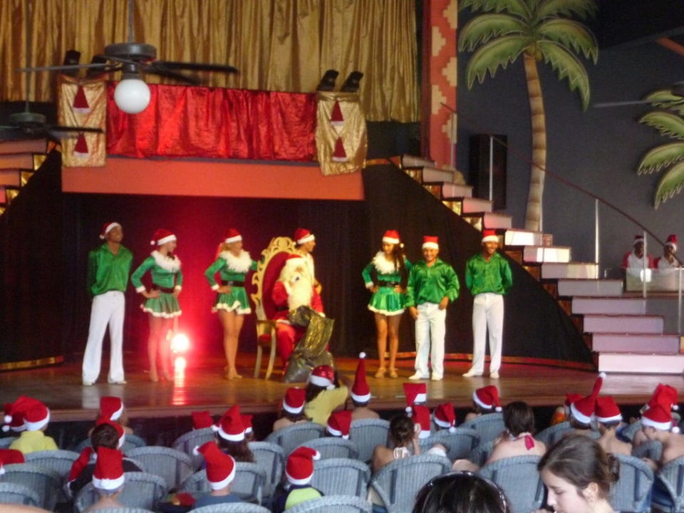 25.Dez X-Mas Show für Kids im Riu Yucatan Hotel Riu Tequila