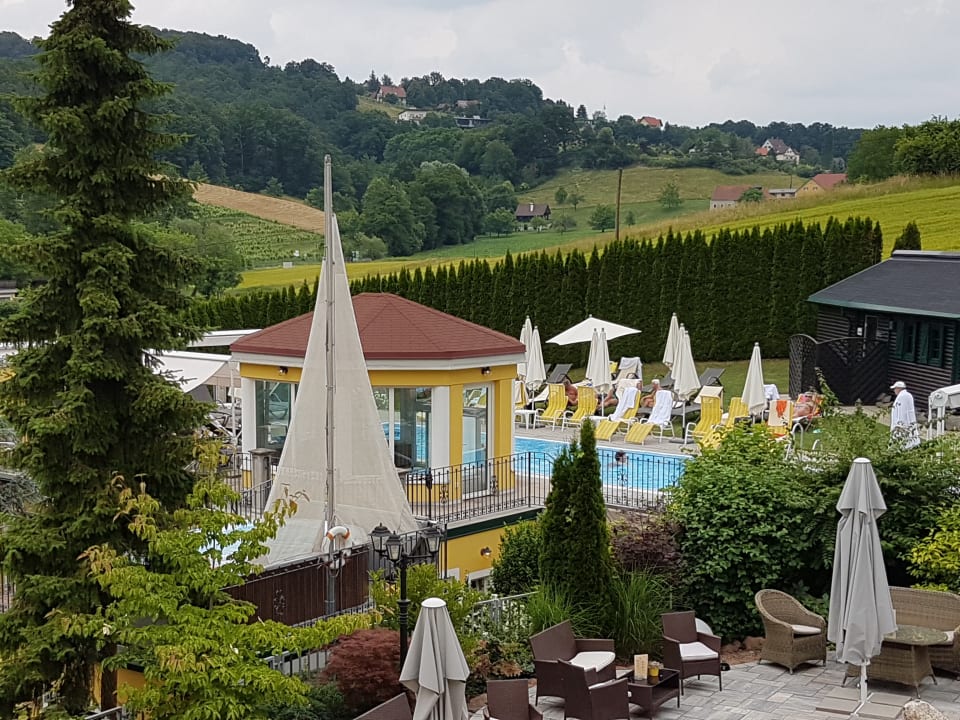 Ausblick Schlössl Hotel Kindl