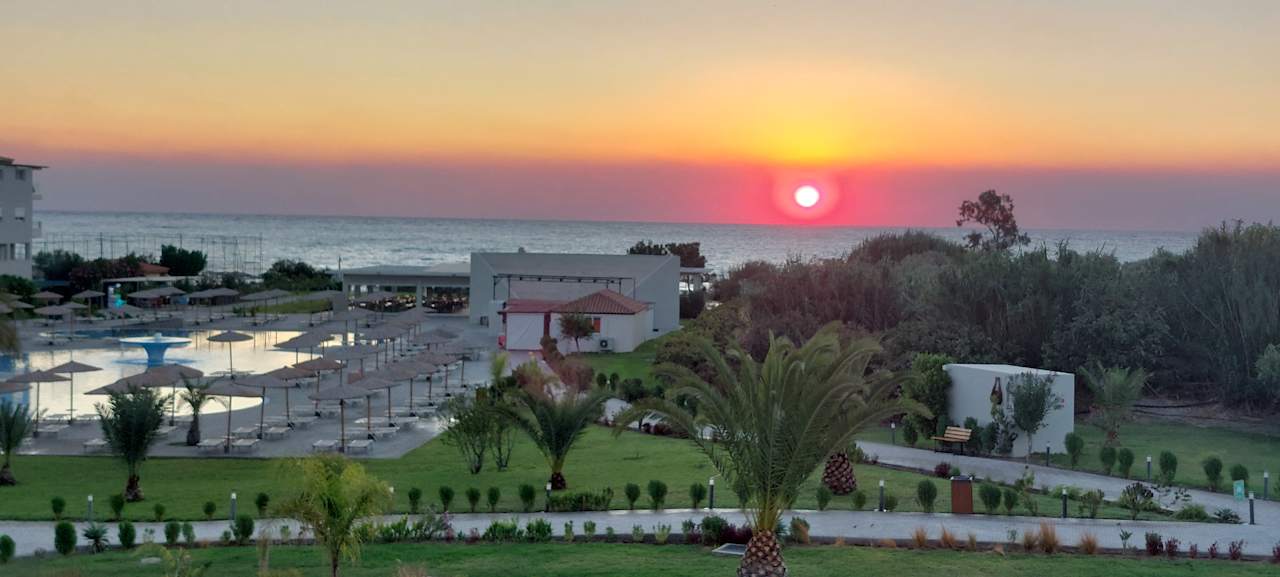 Außenansicht Myrina Beach Hotel